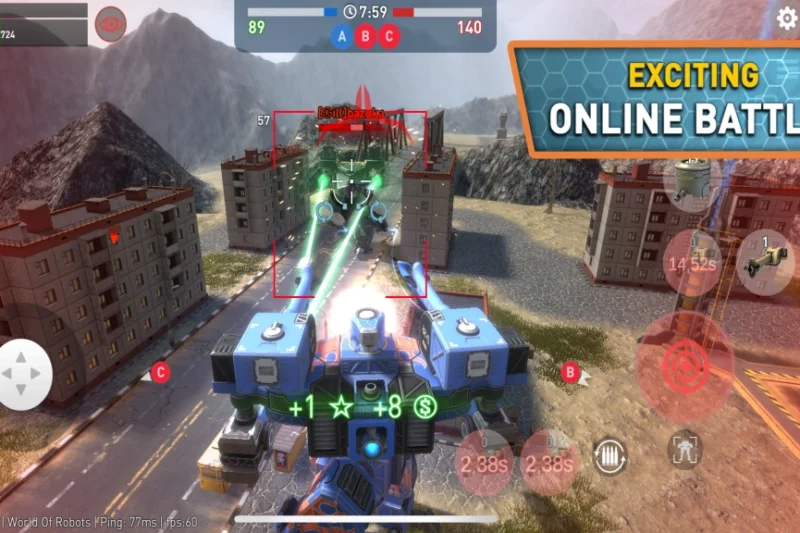 World Of Robots – Tactical online shooter game ⭐4.2