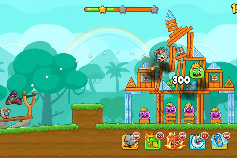 Jungle Squad: Rescue Animals – Slingshot adventure ⭐4.2