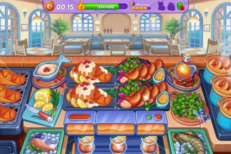 Cooking Crush – Cooking Game – Culinary action ⭐4.6