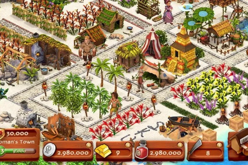 Skull Island: Survival Story – Build your adventure town ⭐4.2