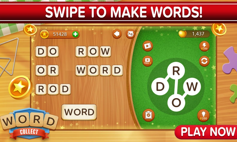 Word Collect – Word Games Fun – Connect letters ⭐4.7