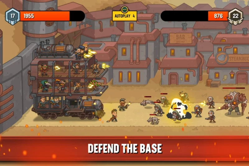 Steampunk Camp Defense – Tower defense strategy game ⭐4.4