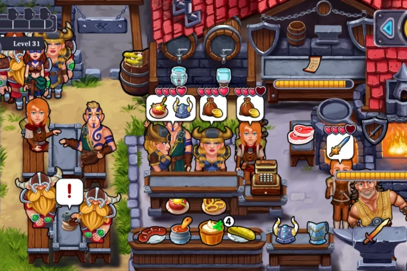 Barbarian Cooking Game 2 – Run a tavern ⭐4.5