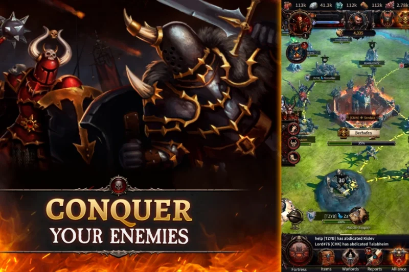 Warhammer: Chaos & Conquest – Strategy MMO game ⭐4.3