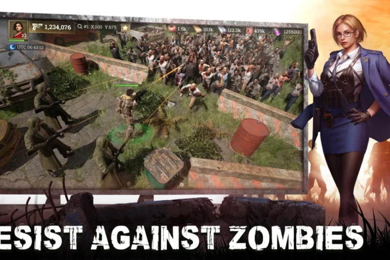 Zombiflux: Sleepless War – Post-apocalyptic strategy game ⭐4.5