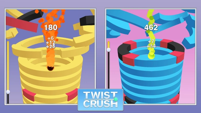 Twist Crush – Control the bouncing ball blast ⭐4.4