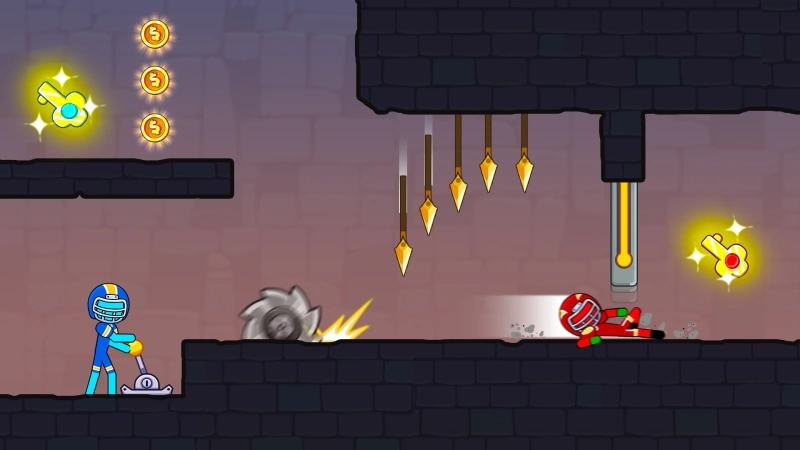 Stick Red boy and Blue girl – Platformer adventure ⭐4.1