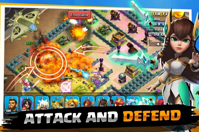 Zombies Clash: Superheroes War – Strategy game ⭐4.6