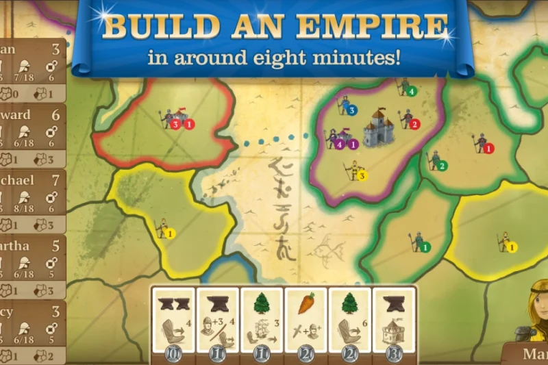 Eight-Minute Empire – Rapid fire board game ⭐4.3