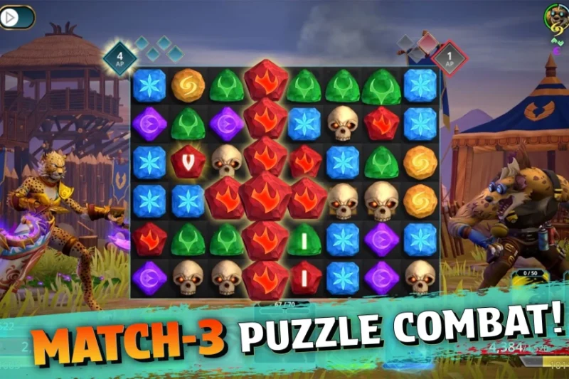 Puzzle Quest 3: RPG Adventure – Defeat the mythical dragons ⭐4.3