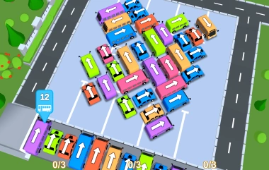 Bus Chaos: Match & Parking Jam – Move vehicles strategically ⭐4.2