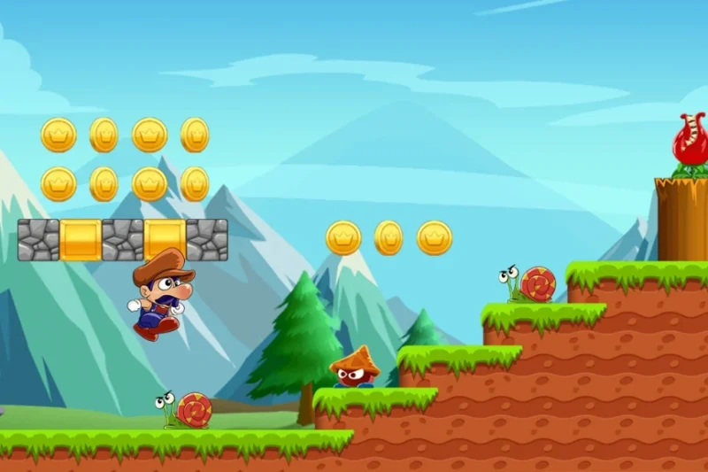 Super Bino Go: Adventure Jungle – Old-school running game ⭐4.2