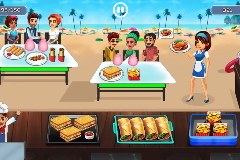 Cooking Cafe – Food Chef – Build your dream cafe ⭐4.3