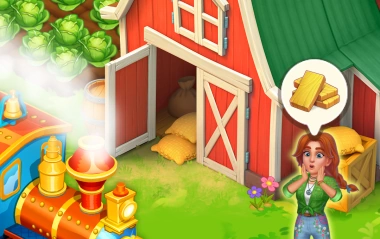 Family Farm Town Village Story – Harvest and animals ⭐4.4