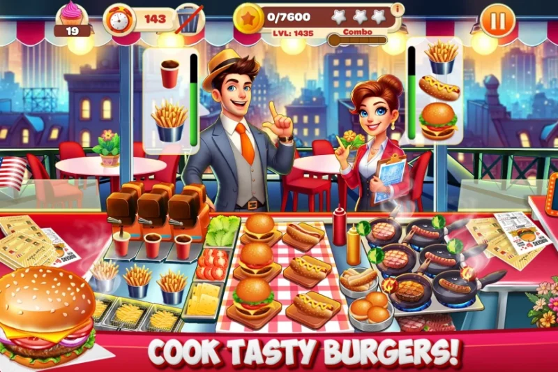 Cooking Mastery: Kitchen games – Cook and serve ⭐4.6