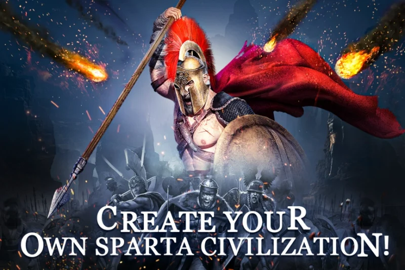 Fire and Glory: Blood War – Rise your Sparta empire ⭐4.5