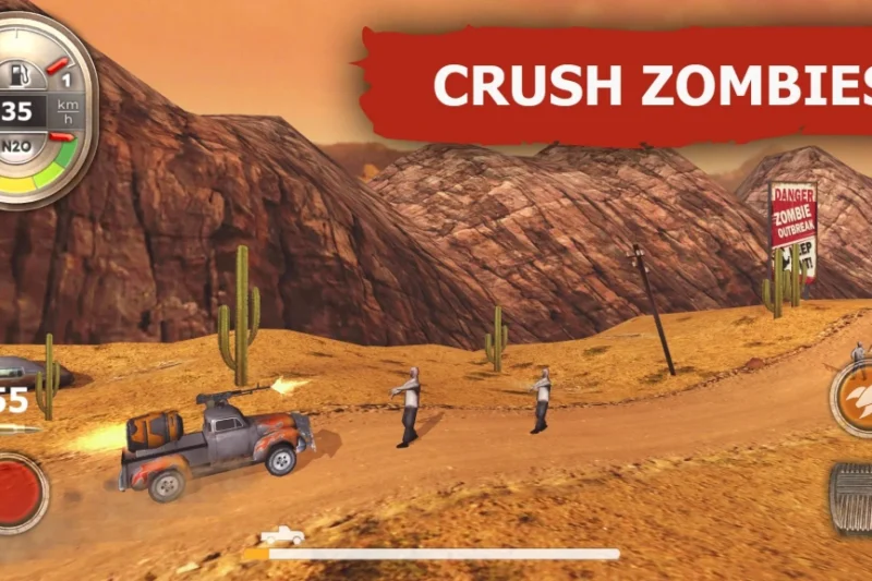Zombie Derby – Crush zombies with your car ⭐4.3