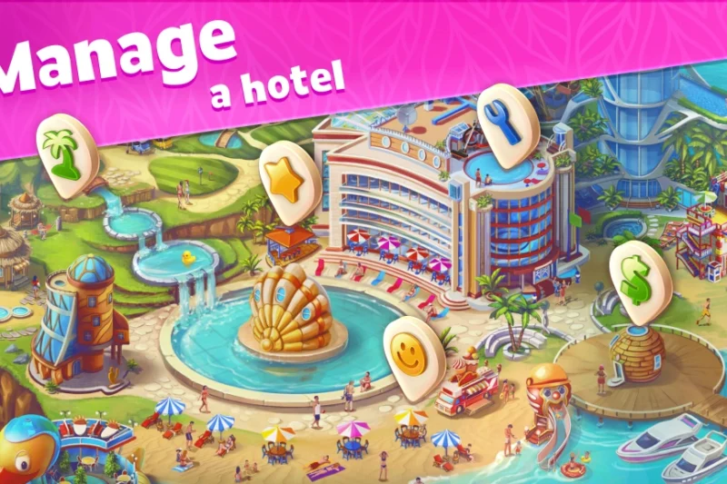 Paradise Island 2: Hotel Game – Develop the lost island ⭐4.4