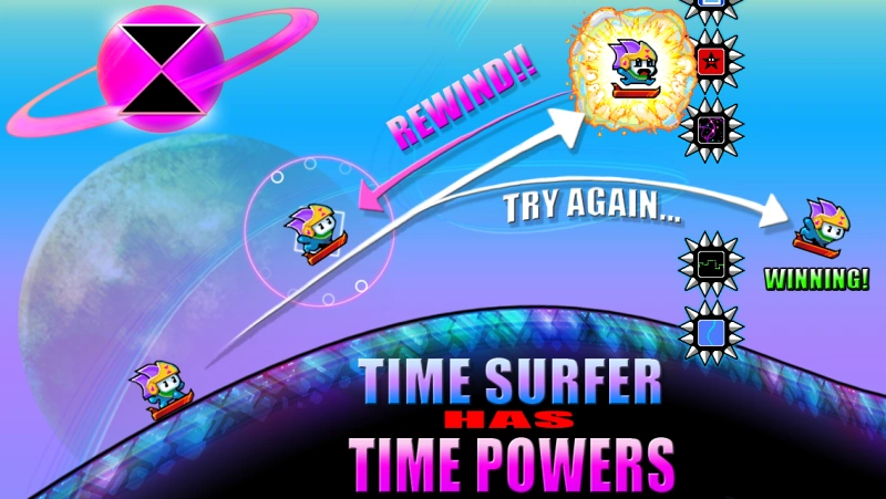 Time Surfer – Surf for your life across the galaxy ⭐4.7