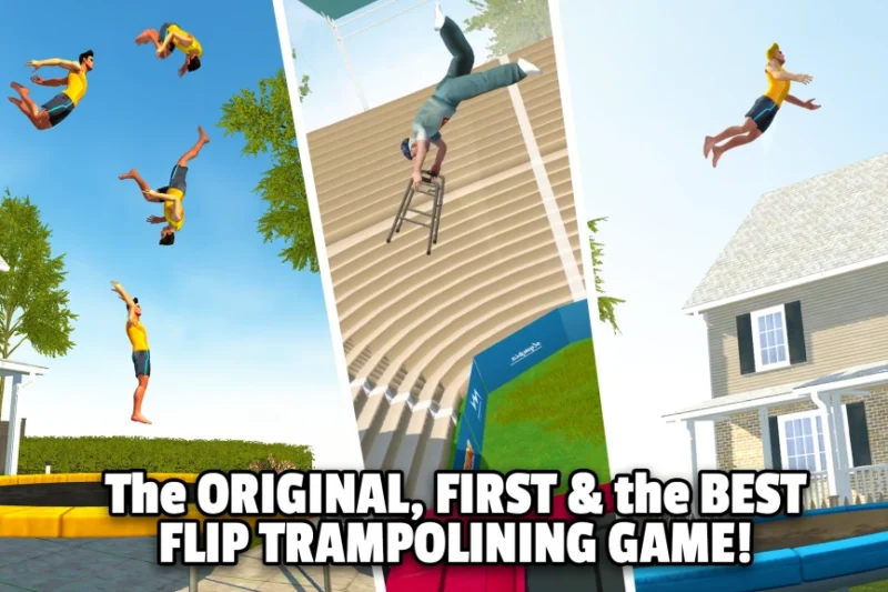 Flip Master – Flip trampolining game ⭐4.4