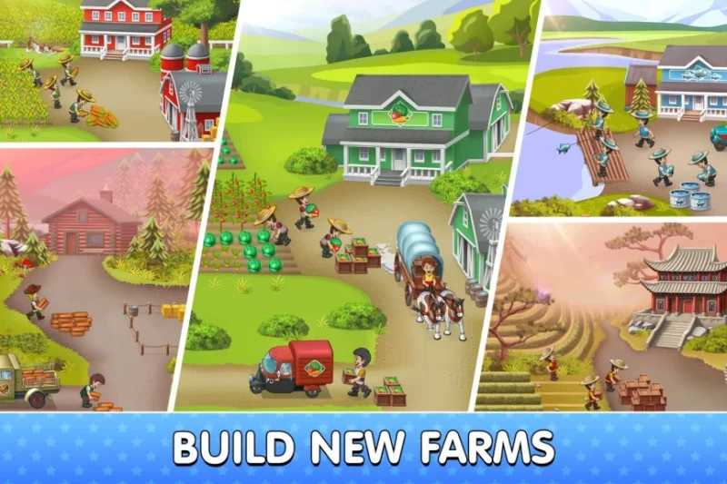 Idle Pocket Farming Tycoon – Become a rich farmer ⭐4.1