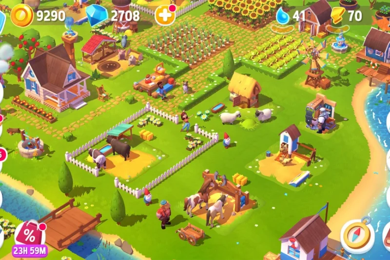 FarmVille 3 – Farm Animals – Grow your town into a city ⭐4.4