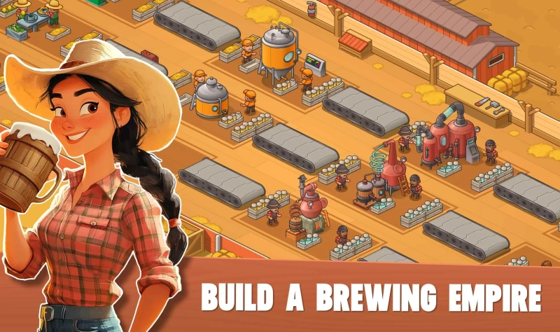 Idle Distiller Brewing Game – Build a brewing factory ⭐4.2