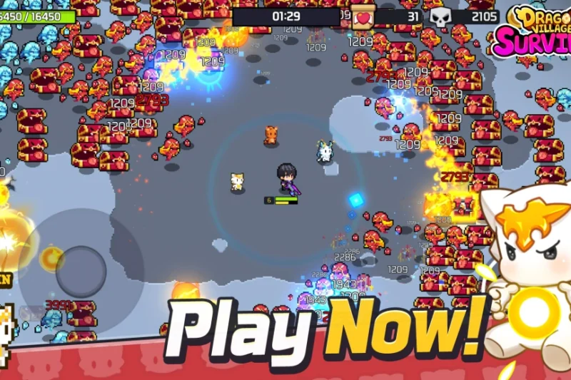 Dragon Survival – Protect the village ⭐4.5