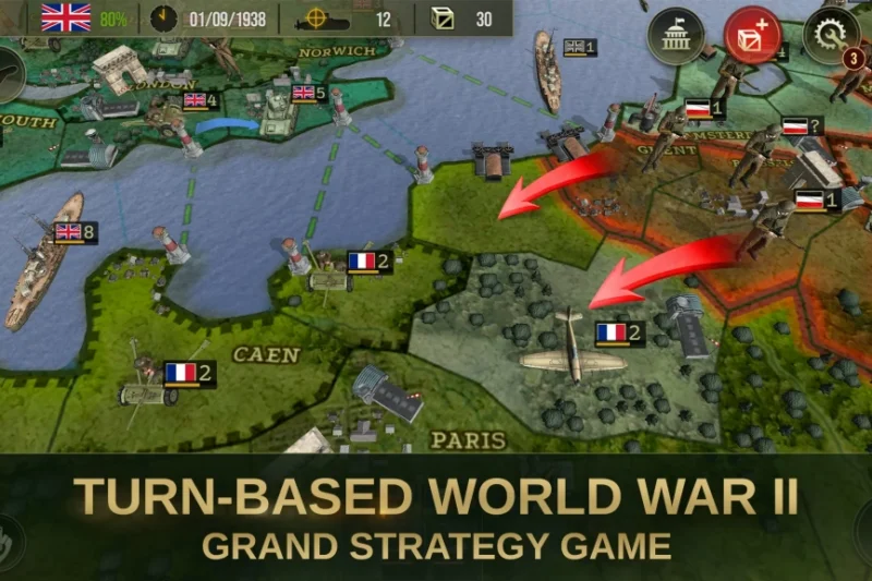 Strategy & Tactics 2: WW2 TBS – Plan, negotiate and conquer ⭐4.4