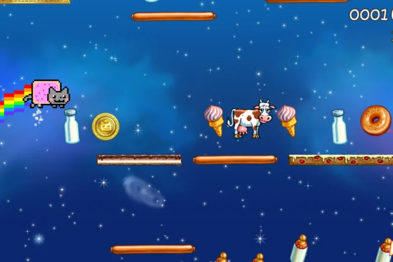Nyan Cat: Lost In Space – Platformer game ⭐4.8