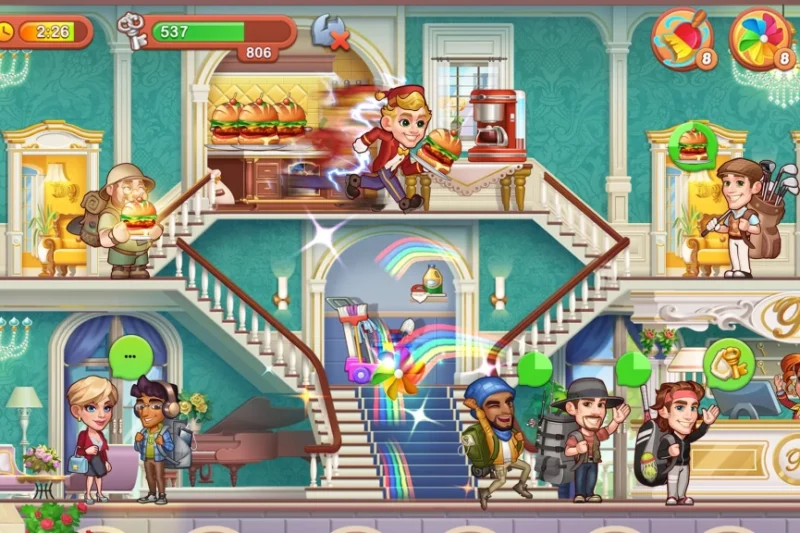 Hotel Fever – Hotel and cooking tycoon ⭐4.5