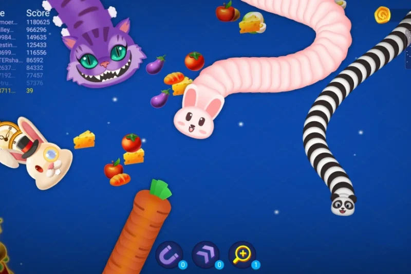 Snake Battle: Worm Snake Game – Worm IO battle ⭐4.3