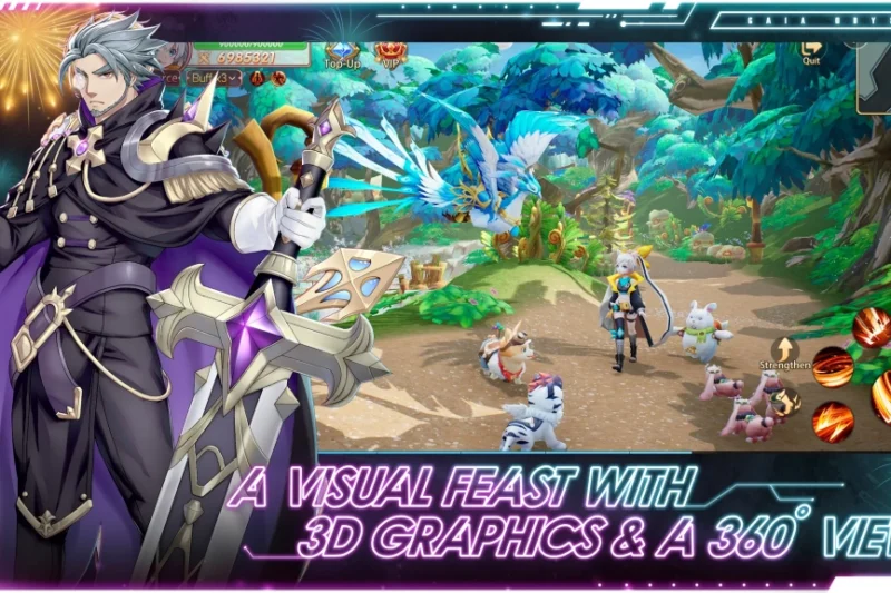 Gaia Odyssey – 3D action RPG, save an entire kingdom ⭐4.1