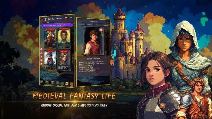 Hero’s Reincarnation Journey – Medieval fantasy life ⭐4.6