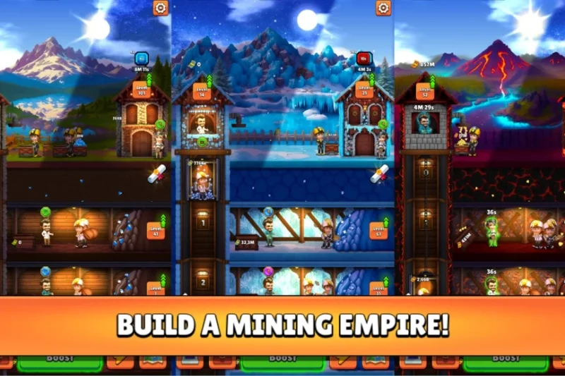Idle Mining Company: Idle Game – Build a mining empire ⭐4.3