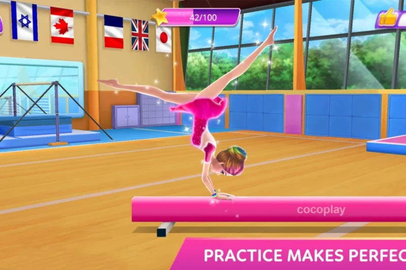 Gymnastics Superstar Star Girl – Road to the Olympic Games ⭐4.3