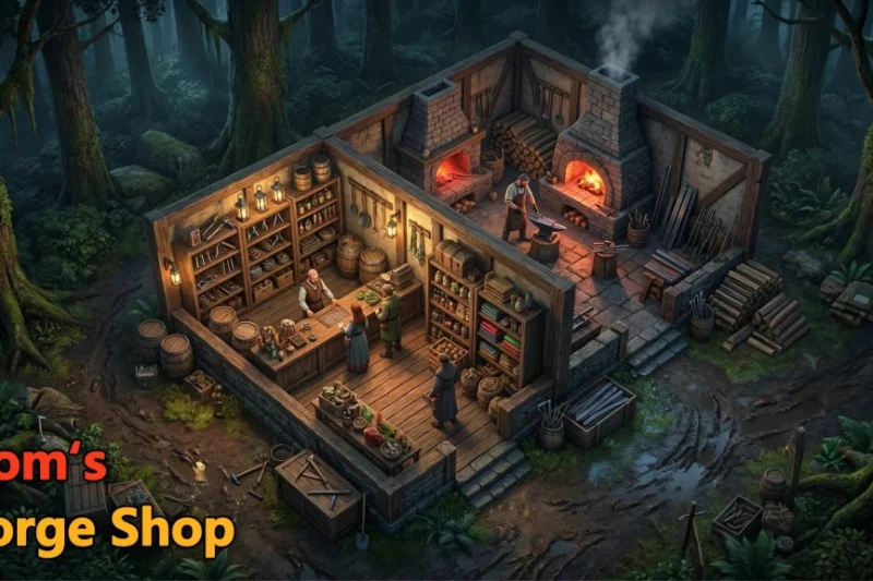 Forge Shop – Business Game – Zombie apocalypse ⭐4.4
