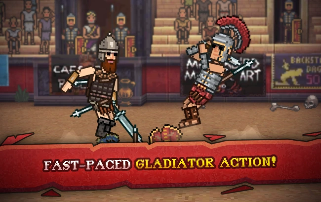 Gladihoppers – Gladiator fight for glory in arena battles ⭐4.2