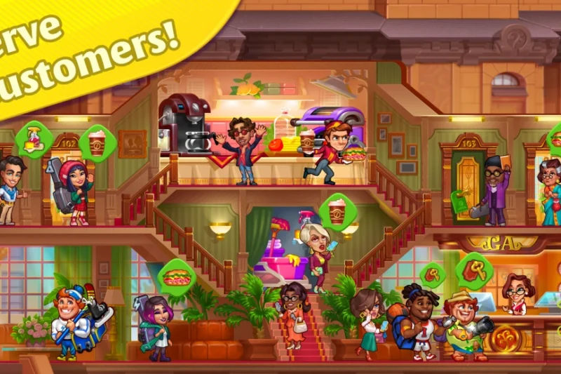 Grand Hotel Mania: Hotel games – Manager ⭐4.3