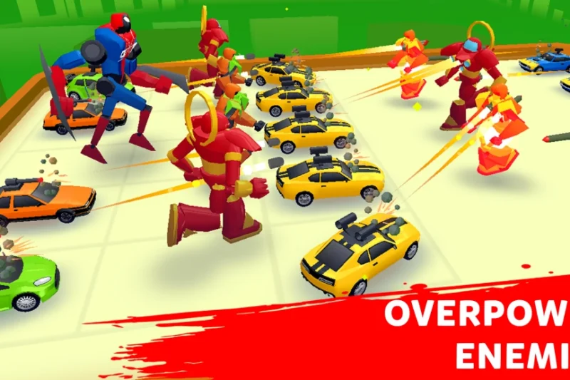 Robot Merge Master: Car Games – Create powerful machines ⭐4.5