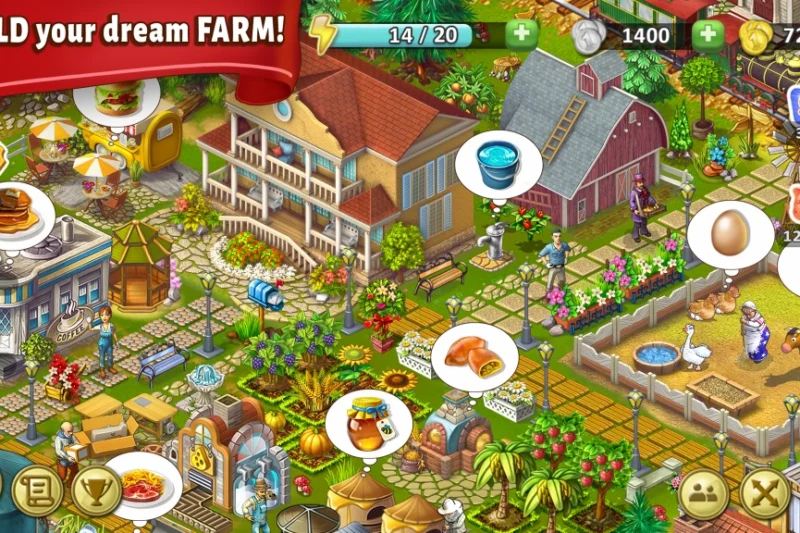 Janes Farm: Family farm game ⭐4.5