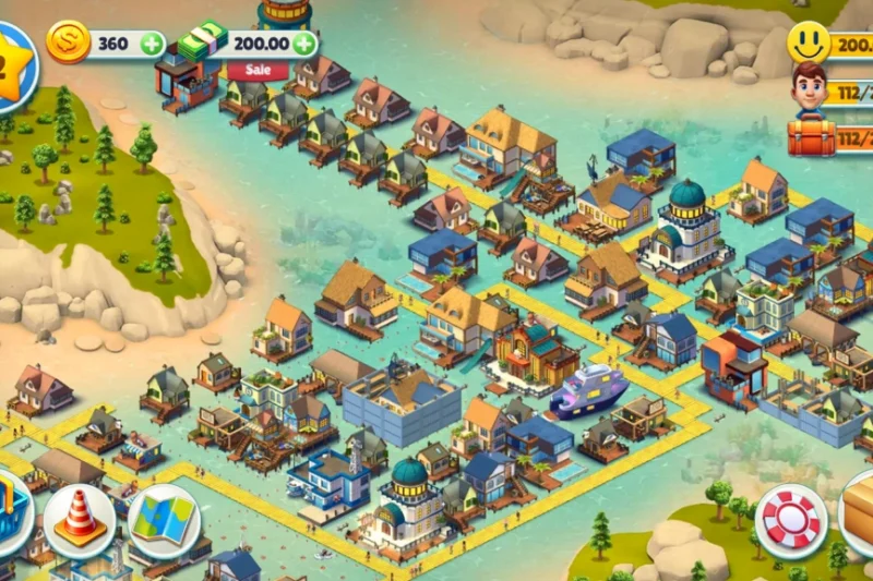 Cozy Town: Design a City Sim ⭐4.7