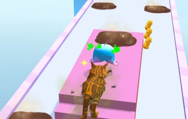 Cats run 3D – Run through the obstacles ⭐4.3