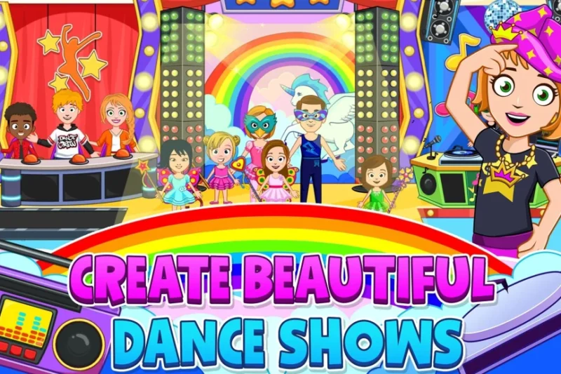 My Town: Dance School Fun Game for kids ⭐4.1