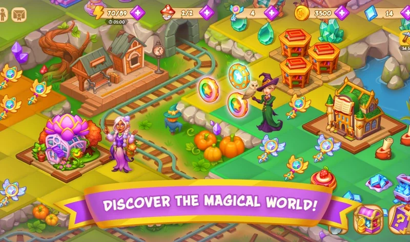 Magic School – Wizard Merge – World full of magic ⭐4.2