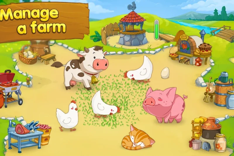 Jolly Ranch: Timed Arcade Fun – Farm frenzy simulator ⭐4.7
