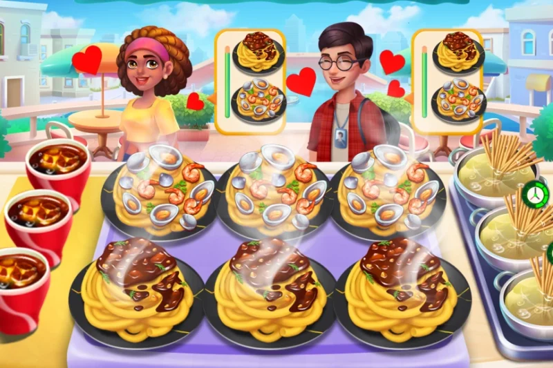 Cook-off Journey: Kitchen Love – Manage your time and cook ⭐4.5