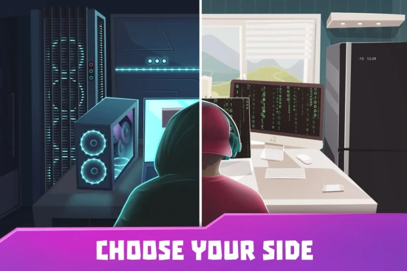 Hacker or Dev Tycoon? Tap Sim – Choose your side ⭐4.3