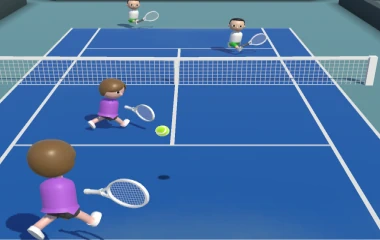 Twin Tennis – Doubles tennis game ⭐4.7