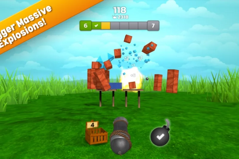 Cannon Balls 3D: Tower Crash – Master of destruction ⭐4.6